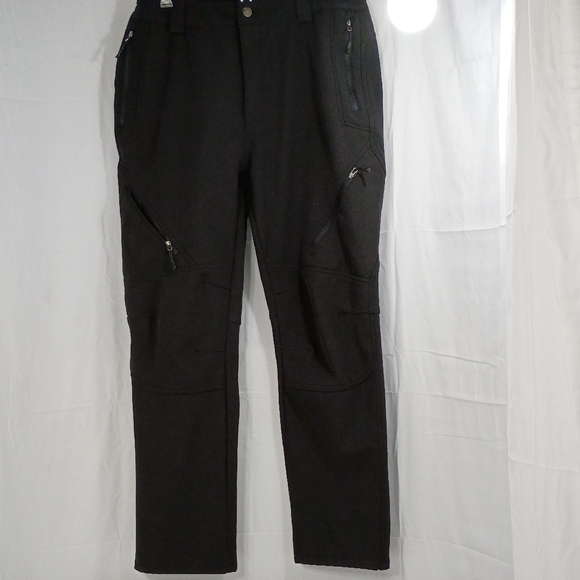 Men's Versatile Black Cargo Pants - Picture 1 of 11